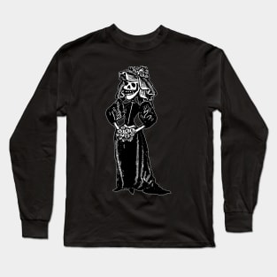 Skeleton Bride Long Sleeve T-Shirt